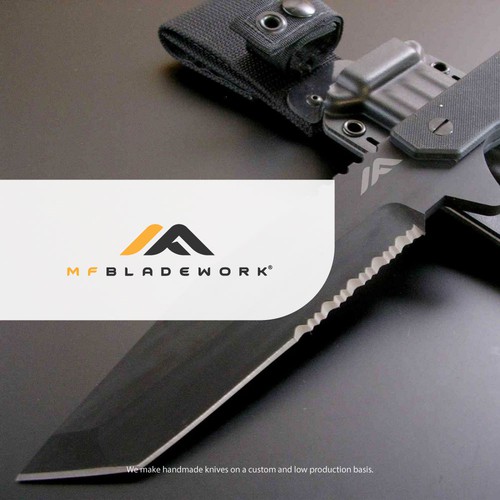 MF BladeWorks needs a bold twist on a logo. Design by N36