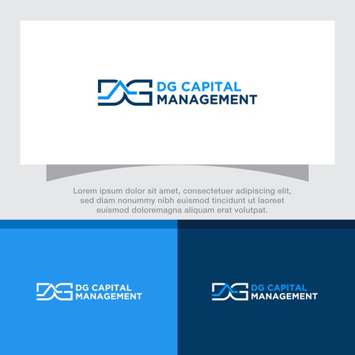 Logo & Brand guide for DG Capital Management an options trading Hedge Fund. Diseño de rouf_art