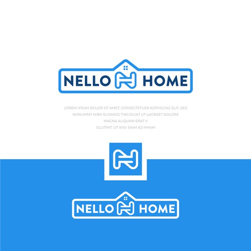 Logo of Home Advisor and Construction Design by Designhub03