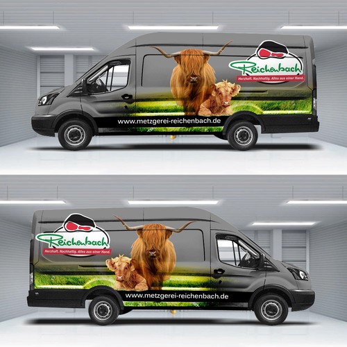 Enviroment friendly Butcher Car Design Design by Tanny Dew ❤︎