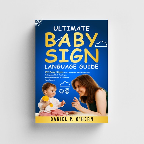 Baby Sign Language for Parents ebook cover Design by Sann Hernane