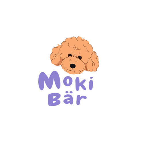 Create a cute poodle logo design for snacks, grooming and personal care products (cuteness overload) Design by jiah.z