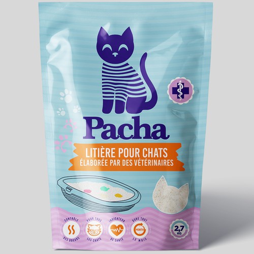 Cat Litter startup Minimalistic packaging - Contest Design von agooshe