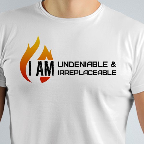 Undeniable & Irreplaceable T- shirt Logo Contest -(Minimalist) -This should be an easy one. Design by BenGraphics