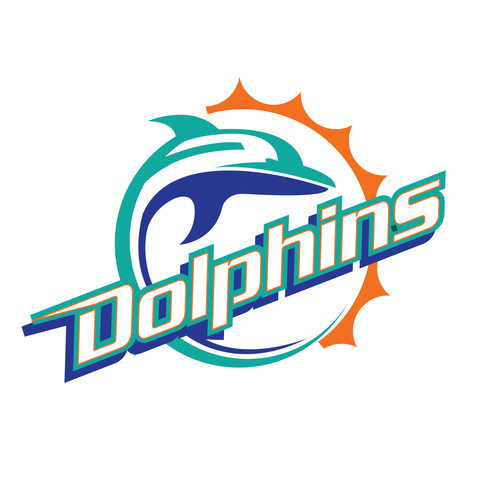 99designs community contest: Help the Miami Dolphins NFL team re-design its logo! Design by eastbay