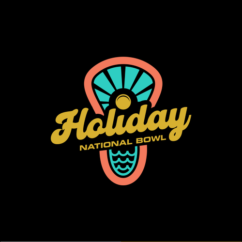 Holiday Bowl Logo Design by #RDWN