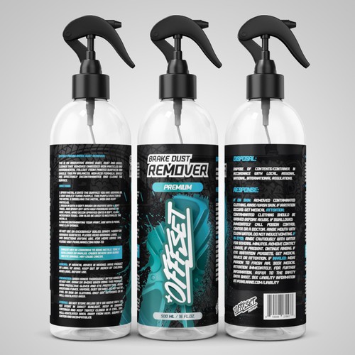 Awesome Label Design for a PREMIUM Car Wheel Cleaner Design by Pice Wilf