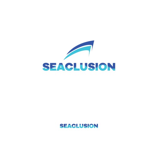 Design Luxury Yacht Logo Creation - Seaclusion Yacht Charters di Mosarofs