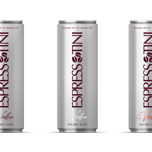 コンペ「We need a Sexy, Luxuriously Designed Espresso Martini in a Can that appeals to women (and men).」のデザイン by ikoniske™さん 