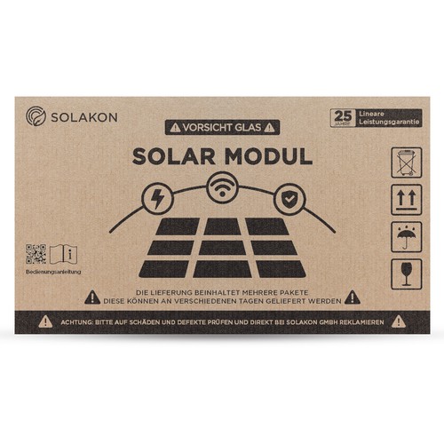 Create a nice Packaging Design for Solar Panels Design by nanoise