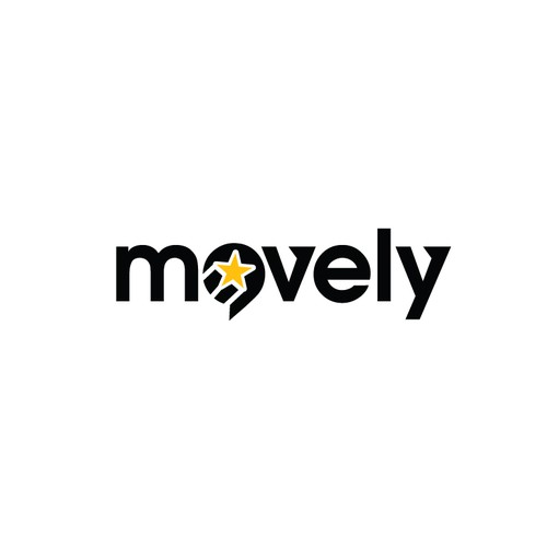 movely wesbite logo design Design by FoxCody