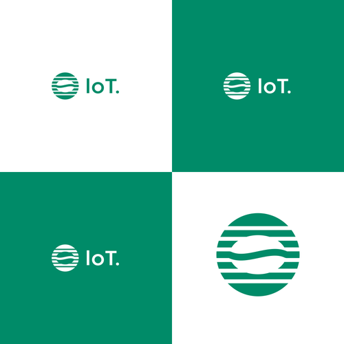 IoT company logo Design by Fauzza