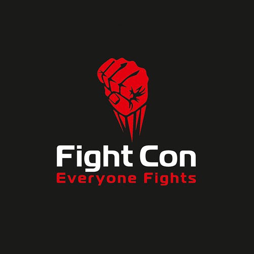 Fight Con logo Design by Alexander Ryashin