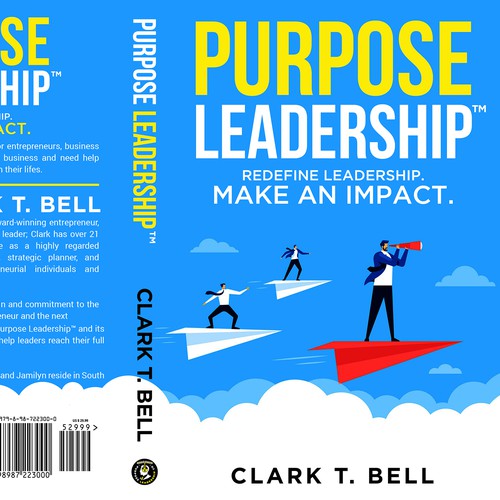 Purpose Leadership Book Cover Design by Bigpoints