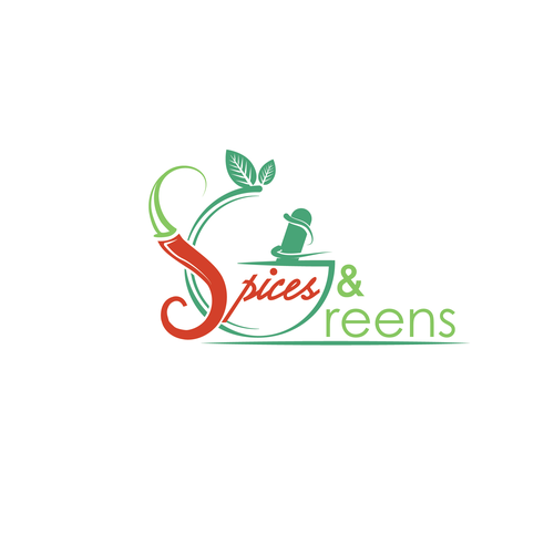 Design a new logo for Spices & Greens Design by Penelope Gdr