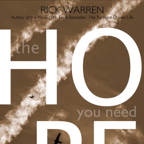 Design Rick Warren's New Book Cover Design by Joel Salcido