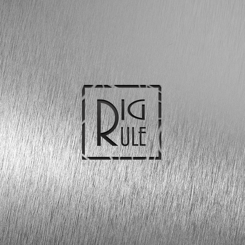 Rig Rule needs Lettering Design (wordmark) Design by designRays