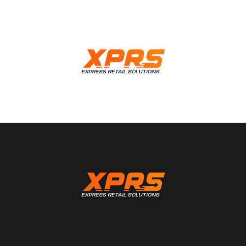 XPRS Express Retail Solutions Logo. Mass distribution company Design by bayudaswara