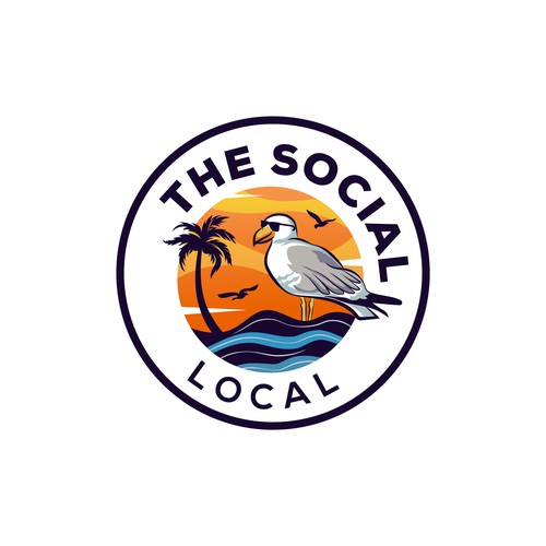 Beachy Clothing Brand Logo Design by smitadesign