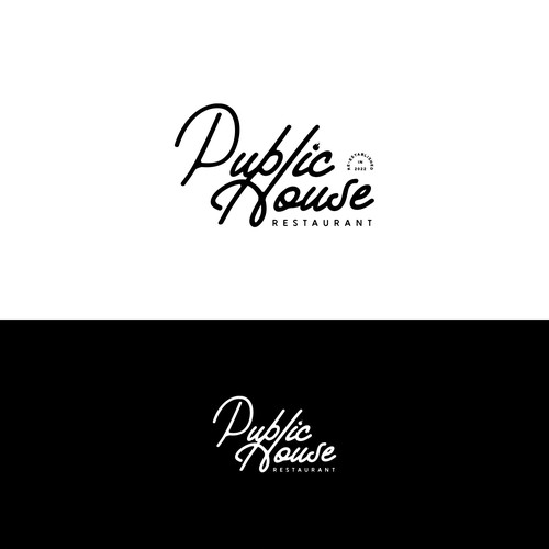 Designs Public House Logo design contest