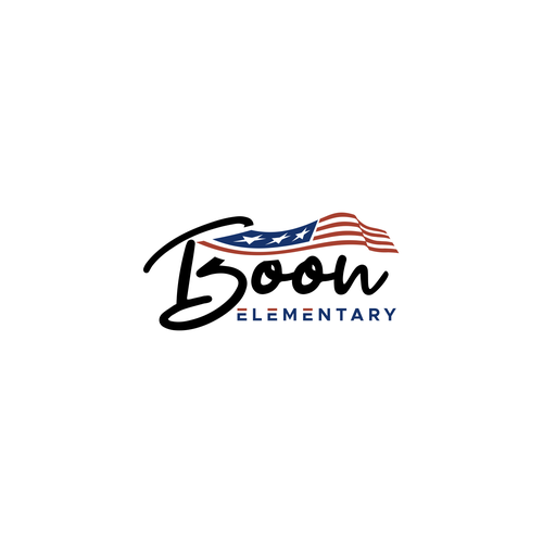 Design Boon Elementary School Logo di mmkdesign