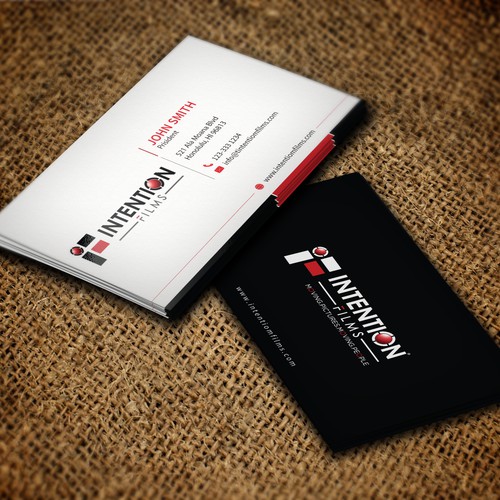 Film Company Business Card Design by AkGraphicsSolutions