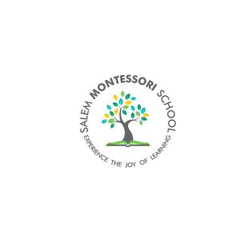 Successful Montessori School of 25 years needing new logo & branding. Design by m-art