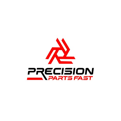 Logo Design for 'Precision Parts Fast' Company Design von Yeison Higuera