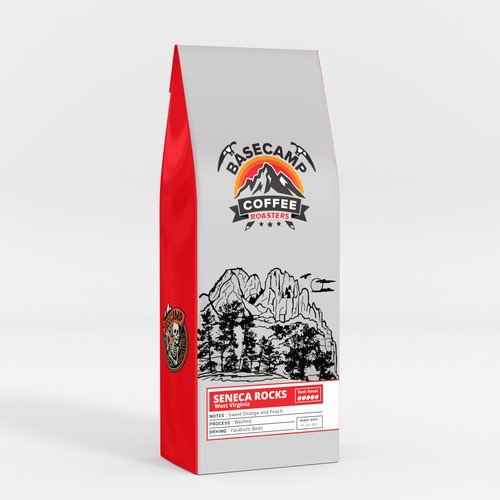 Diseño de Basecamp Coffee Roasters de interaksi