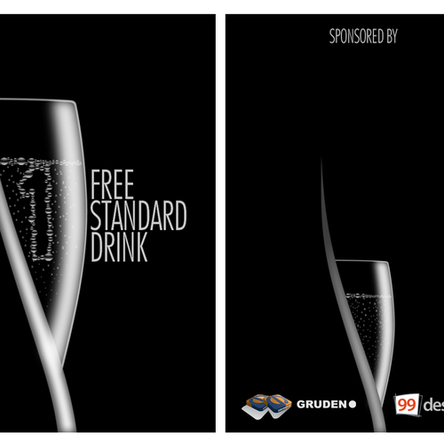 Design the Drink Cards for leading Web Conference! デザイン by isuk