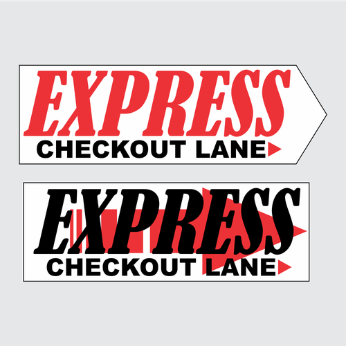 Express Lane | Signage contest