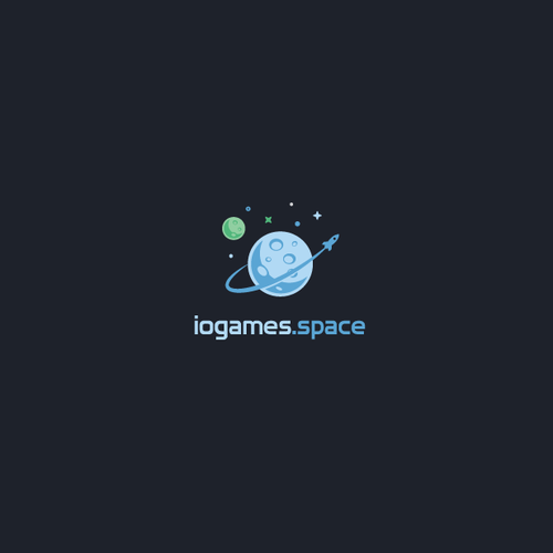 Design a modern/outer-space type logo for iogames.space! (online