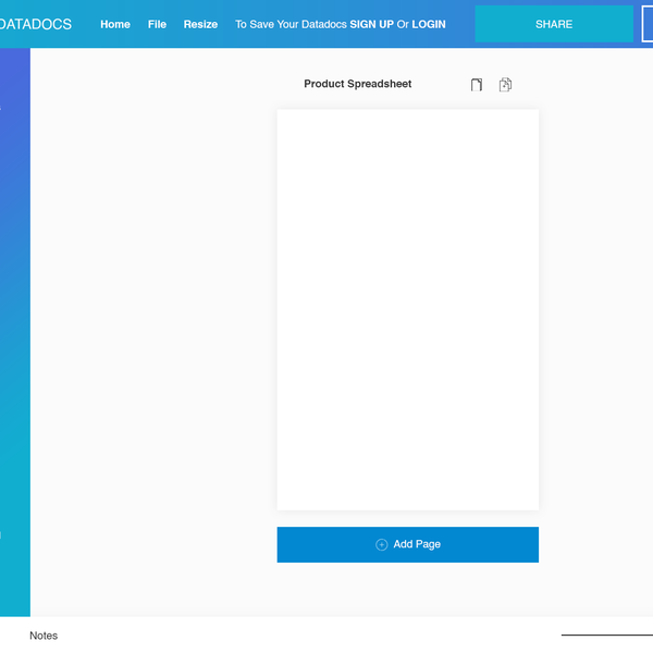 Data-Analysis Application Design