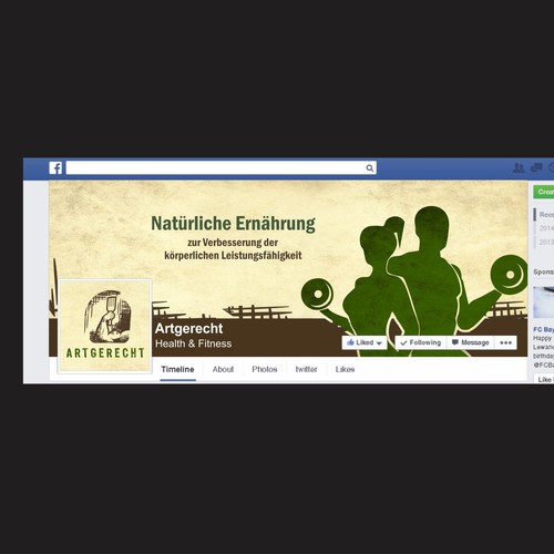 Facebook cover contest entry by CREATIVE NINJA ✅