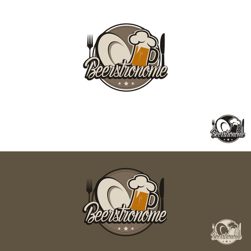 Logo wanted for a new blog about craft beer and food pairing Design by dinastreet