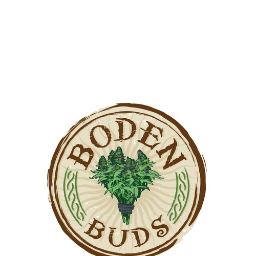 Create old world logo for viking-inspired, medical marijuana farm - "Boden Buds" Design by Mihai Basoiu