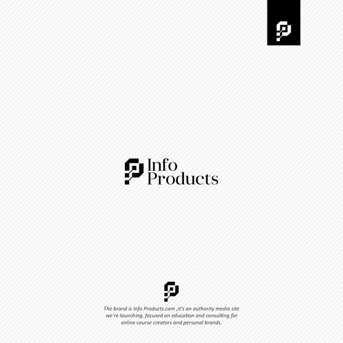 InfoProducts.com - Logo & Branding Design by moOks™