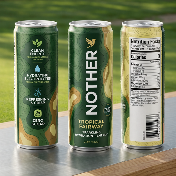 Nother 'Tropical Fairway' Premium Beverage Packaging