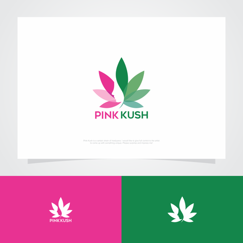 Pink Kush, the future Coca Cola of marijuana culture. Design by coffeeandglory