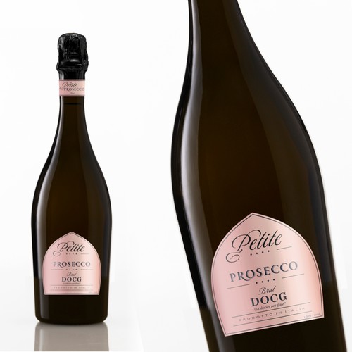 Low Calorie Prosecco デザイン by Wooden Horse