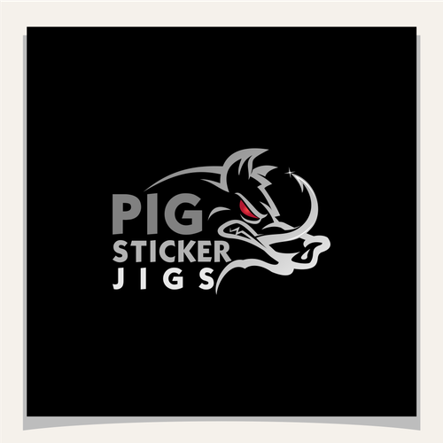 Pig Sticker Jigs/ Fishing Hooks for the Serious Angler. Design by via_oktav