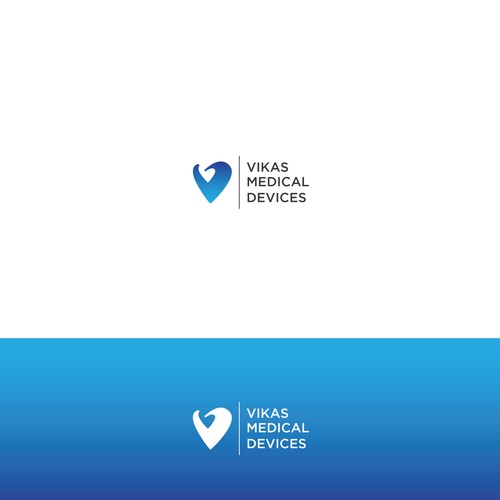 Logo design for medical devices distribution company Design by Choni ©