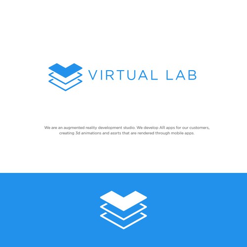 Logo needed for Virtual Lab, an Augmented Reality Studio Design by One Frame