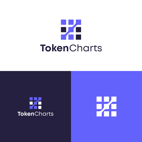 Designs | Modern logo for blockchain charting website | Logo design contest