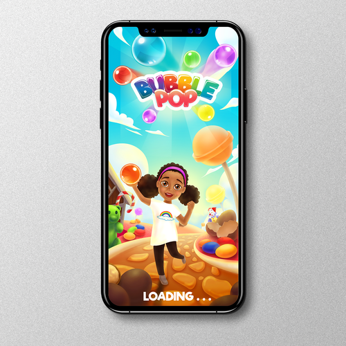 Create a loading screen for a super famous YouTuber iPhone game Design by Tai Le