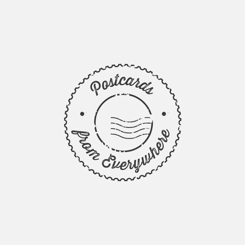 Postcards from Everywhere Logo Design by emilidea