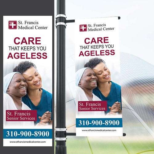 Design a banner that attracts older adults & families to use our specialized senior care & services Design réalisé par Saqi.KTS