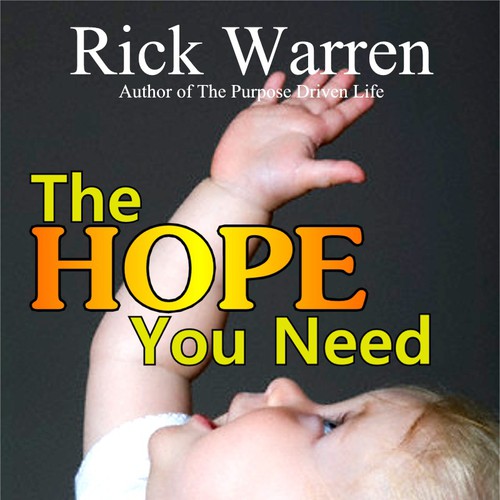Design Rick Warren's New Book Cover Design por sarky1910