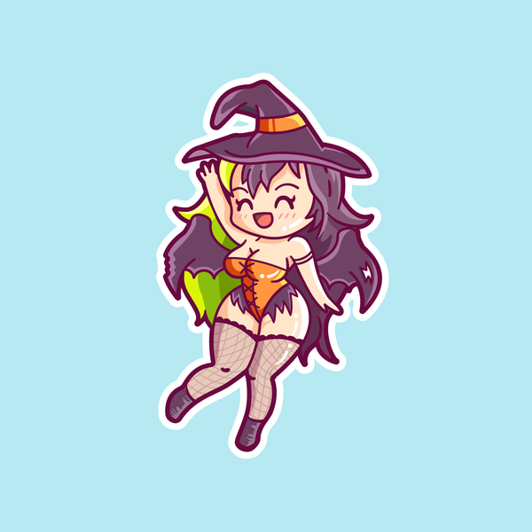 Goth Egg In Halloween