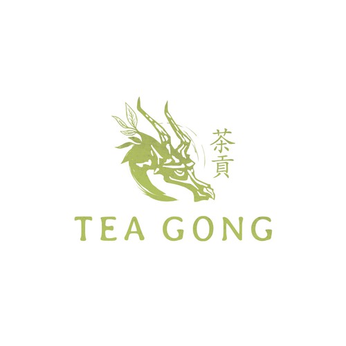 Tea Gong Logo Design by GIRA.